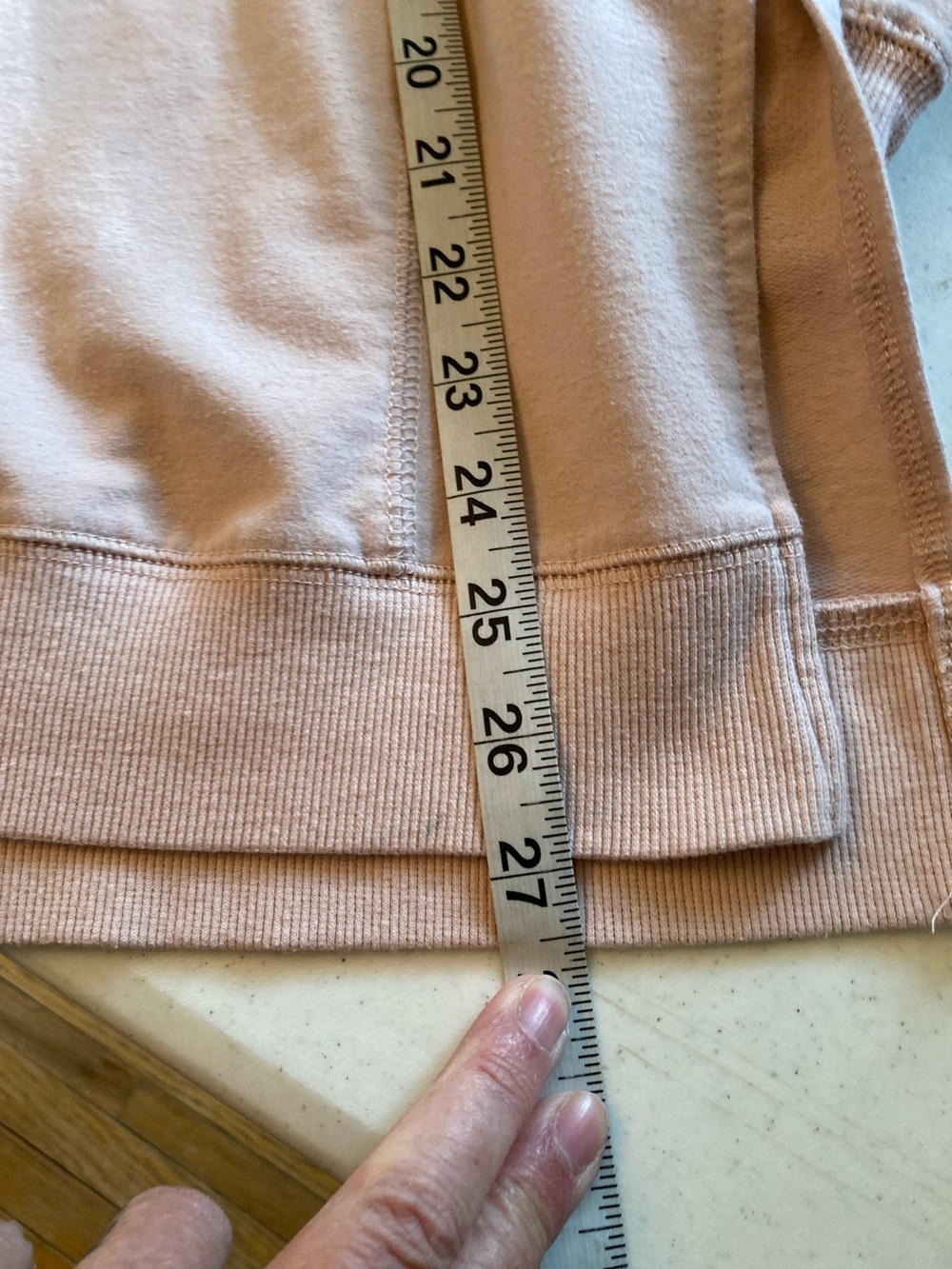 Wildfox blush pink oversized crewneck fuchsia script “But first cocktails” - Picture 7 of 7